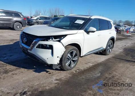 2023 Nissan Rogue Sl Intelligent Awd z USA, uszkodzony, nr VIN 5N1BT3CB9PC864497